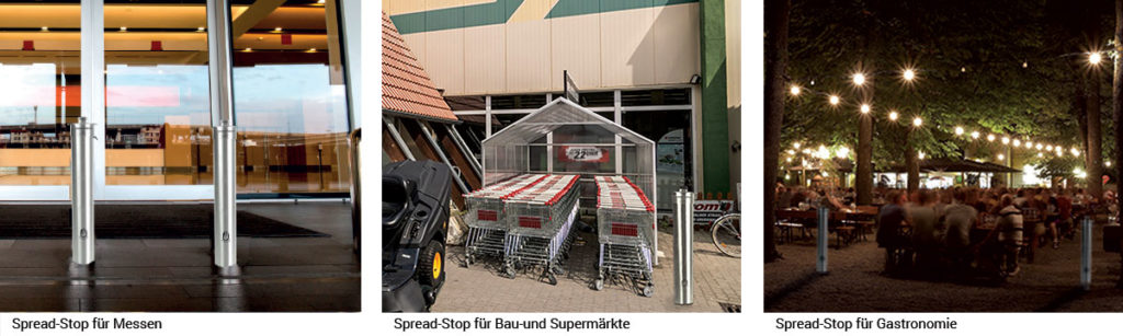 Stehende Desinfektionsspender für den Außenbereich